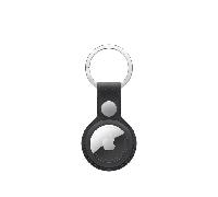 airtag finewoven key ring black