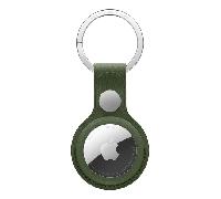 airtag finewoven key ring moss