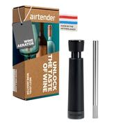 Airtender Aireador de vino de acero inoxidable - decantador - más sabor - Libre de BPA BPS - Caja de regalo