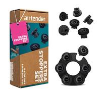 Airtender AT9435 - Juego de tapones para botellas de vino (12 unidades, tapón de rosca y corcho, 12 piezas, vacío)