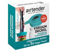 AIRTENDER Smart Top TO 82 - Tapa de vacío (1 unidad, 82 mm, reutilizable, sistema de vacío hermético para tarros de conservas)
