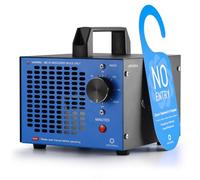 Airthereal MA5K Generador de Ozono, Ionizador de Aire y Eliminador de Olores con Temporizador de 120 Min, Ligero; para Coche, Humo, Mascotas y Sótanos; hasta 185 m², Azul