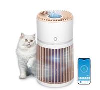 Airthereal Purificador de Aire para Mascotas, Gran Espacio 325 m² - Filtro H13 Morado Eliminador de Olores - Pelo, Polvo y Humo, Purificador especializado - Sensor PM2.5, AGH400-PET