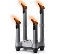 AIRTHEREAL SD20 Secador de botas eléctrico con desinfección por ozono, ventilador calefactor, secado rápido y temporizador ajustable, ideal para botas de trabajo, esquí, zapatillas y guantes