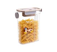 Airtight Dog Treat Jar, Moisture Proof Storage Bin, Portable Container with Sturdy Build, Cat Treat Holder, Kitchen Counter Jar with Sleek Style, Food Storage Canister for Home and Restaurant