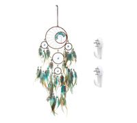 AIRTILY 1 Pieza De Receptor De Ensueño Y 2 Piezas De Ganchos De Plástico, Coles De Pared para El Hogar, Etiqueta Creativa De Primavera Y Regalo De Cumpleaños para Niños.