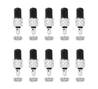 AIRTILY 10 Conjuntos De Componentes De La Válvula, Piezas De Repuesto De Neumáticos, Válvulas Selladas, Accesorios De Neumáticos para Bicicletas.