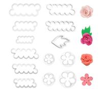 AIRTILY 13 Piezas De Decoración del Pastel, Molde De Pastel De Plástico, Herramientas Al Horno, Producción De Moho.