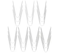 AIRTILY 21 Piezas De Agujas De Tejer Redondas, Herramientas para Tejer Muñecas, Agujas para Anillos De Suéter, Herramientas Manuales Creativas, Adecuadas para Calcetines Y Guantes.