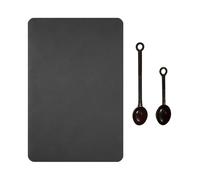 AIRTILY Almohadillas Absorbentes De La Máquina De Café De 1 Parte Y Cucharas De Plástico De 2 Partes, Lavavajillas De Mesa, Bolsas contra El Deslizamiento, Accesorios En El Hogar.