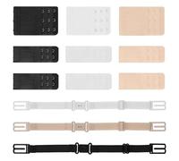 AIRTILY Cinturón De Extensión De Sujetador De 12 Partes Para Usar Cómodo, Clásico, No Deslizante, Hebilla Extensa, Accesorios Para Sujetadores Para Mujeres.