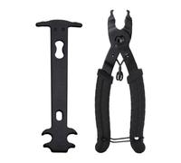 AIRTILY Dientes De Cadena Negros De 1 Pieza, Alicates De Cadena De 1 Pieza, Herramienta De Conexión De Cadena De Bicicleta, Adecuada para Bicicletas De Carretera, Bicicletas De Montaña.