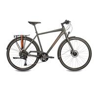 Airtracks Bicicleta de trekking para hombre, 28 pulgadas, TR.2870-C, 2 x 11 velocidades, Shimano CUES RD-U6020-11 SGS Shadow Negro Mat - Altura del cuadro 50 cm, 55 cm y 60 cm - Modelo 2026