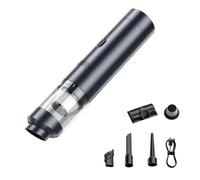 AirTrek Pro - Compact Vacuum & Blower with Enhanced Dual Power, Vacuum Portable Cordless, High Power Suction and Air Duster, for Car, Home, Office, Keyboard Dust, Pet Hair