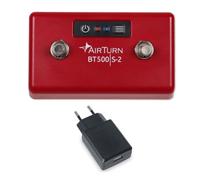 Airturn BT500-S2 - Interruptor de pie Bluetooth con fuente de alimentación