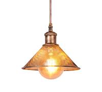 AIRTWESD Vintage Lámparas de Suspensión E27 Industriales Lámparas de Techo de Metal Retro para Cafetería Ático Cocina Comedor (sin bombilla)