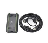 AIRUIXI Cable de programación PLC Cable adaptador USB for PC S7-200/300/400 RS485 Profibus MPI/PPI/DP estación multimaestro de 9 pines