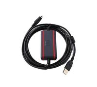 AIRUIXI Cable de programación PLC Cable de comunicación tipo FTDI compatible con la línea de programación de PLC de las series FX1N/2N/FX3UC/FX3G(FTDI-Isolation)