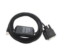 AIRUIXI Cable de programación PLC Cable de programación de pantalla táctil HMI for OP7/17/27/TP27/37(Economical model)