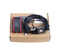 AIRUIXI Cable de programación PLC Cable de programación USB con adaptador for PC for PLC S7-200/300/400, comunicación RS485 Profibus MPI PPI DP(Magnetic Isolated)