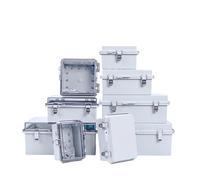 AIRUIXI Caja de empalmes ABS con cerrojo, sellada, para exterior, eléctrica (260x110x100 mm), no resistente al agua