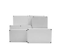 AIRUIXI Caja de empalmes Caja de plástico for Exteriores de Gran tamaño, Caja for proyectos electrónicos, Caja for proyectos eléctricos, Caja de Conexiones(380x260x105mm)