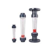 AIRUIXI Caudalímetro DN32 LZS-32 Rotámetro de plástico, medidor de Flujo en línea, indicador de Flujo de área Variable for Agua líquida(LZS-32 0.6-6m3-h,Female Thread)