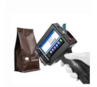 AIRUIXI Impresora de portátil Impresora de inyección de Tinta portátil de 12,7 mm y Cartucho de Tinta Blanca for Imagen de código de Barras QR de Texto(with 1 White Ink(JP))