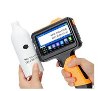 AIRUIXI Impresora de portátil Impresora de inyección de Tinta portátil en Varios Idiomas de 12,7 mm for Logotipo de número de Lote de código de Barras QR de Texto(AU)