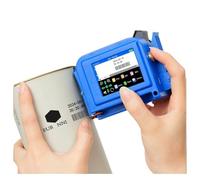 AIRUIXI Impresora de portátil Mini Impresora de inyección de Tinta a Base de solvente portátil de 12,7 mm for Logotipo de Imagen de Texto de código de Barras QR(Without Ink,JP)