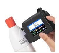 AIRUIXI Impresora de portátil Mini Impresora portátil de 12,7mm, Impresora de inyección de Tinta portátil for Texto, Imagen de código de Barras QR, número de Lote, Imagen de Logotipo(UK)