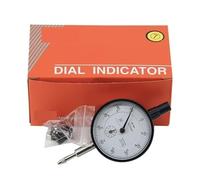 AIRUIXI Indicador de cuadrante Indicador de cuadrante 2046S, émbolo estándar, Calibre de 10 mm, Prueba, inspección, émbolo estándar, multímetro, Herramientas, indicador de cuadrante