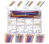AIRUIXI Kit de Conectores Conector Hembra JST-VH 3,96 de 3,96 mm de Paso con Cables preengarzados de 20 AWG, Carcasa Hembra for Conector VH de 3,96 mm
