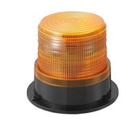 AIRUIXI Luz Industrial de Torre Señal Lámpara de ingeniería de señalización de 12 V-60 V, 220 V y luz LED de Advertencia for autobús Escolar con imán(Yellow-(12V-60))