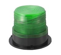 AIRUIXI Luz Industrial de Torre Señal Lámpara de ingeniería de señalización de 12 V-60 V, 220 V y luz LED de Advertencia for autobús Escolar con imán(Green-(12V-60))