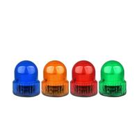 AIRUIXI Luz Industrial de Torre Señal Luz indicadora LTE-1122J con 3 Tipos de Sonido e iluminación, baliza giratoria, luz estroboscópica Intermitente(Orange 220V)