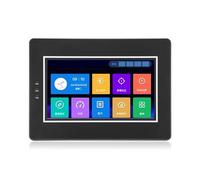 AIRUIXI Pantalla táctil HMI Pantalla táctil TFT HMI RS485/232 de 7" con comunicación DC10-30 V for inversor doméstico PLC
