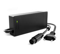 airwak Cargador Compatible con Inmotion S1/L9 E-Scooter, Fuente de Alimentación de 63V 1.8A para Batería de Litio de 54V, Conector de 3 Clavijas, Adaptador de Cargador de Batería de Litio Original