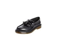 Airwalk Adrian Polished Smooth - Mocasines de cuero unisex, Negro (Nero), 36