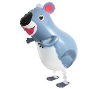 Airwalker Koala - Globo de helio flotante para niños, cumpleaños, fiestas y decoración, ideal como globo decorativo para correr para una sorpresa sonriente