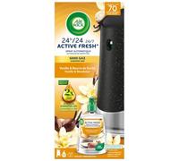 Airwick - Desodorante para casa, spray automático sin gas activo fresco, 1 difusor + 1 recambios, aroma vainilla y madreselva