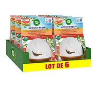 AIRWICK - Difusor continuo activo fresco, 75 ml, 6 unidades