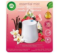 Difusor de aceites esenciales Essential Mist Vainilla y Frambuesa+ 1 Recambio Perfume Vainilla y Frambuesa 25 ML