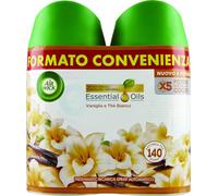 Airwick Freshmatic - Recarga de dos paquetes de vainilla y té blanco, ambientador 250 ml x 2