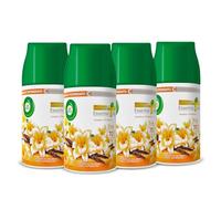 Airwick Kit Freshmatic Profumatore per Ambienti: 4 Freshmatic Ricariche alla fragranza di Vaniglia e Thè Bianco, 4 x 250 ml