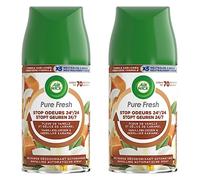 Airwick - Lote de 2 recambios freshmatic Pure Fresh vainilla y delicia de caramel, 250 ml