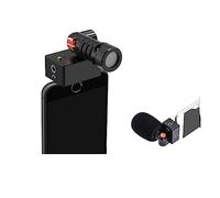 AIRYSSFU Kit de Tarjeta de Sonido, Micrófono for teléfono Inteligente, CVM-VS09MI Micrófono de Video de Condensador cardioide con botón de Silencio