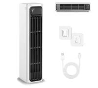 AirZuma Portable AC, AirZuma Enfriador de Aire portátil sin Cuchillas, USB-C Recargable 12H Funcionamiento inalámbrico, Pared y Escritorio de Doble Uso, Mini refrigerador Personal de 3 velocidades