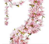 Aisamco 2 Guirnaldas Cerezo 180cm Flores Colgantes