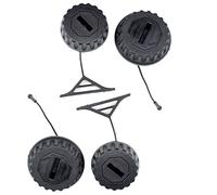 AISEN - Juego de 2 Tapas de Combustible para Motosierra Stihl 064 066 084 088 MS640 MS650 MS660 00003500509 00003500520